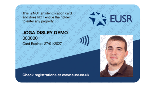 EUSR National Water Hygiene (Blue Card) – Complete Online Today
