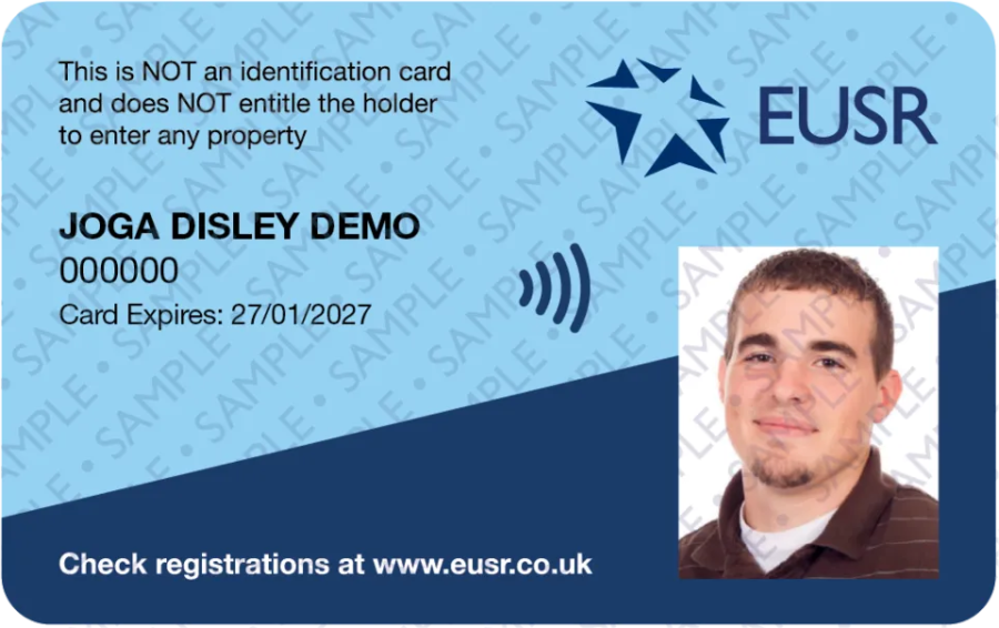 EUSR National Water Hygiene (Blue Card) – Complete Online Today