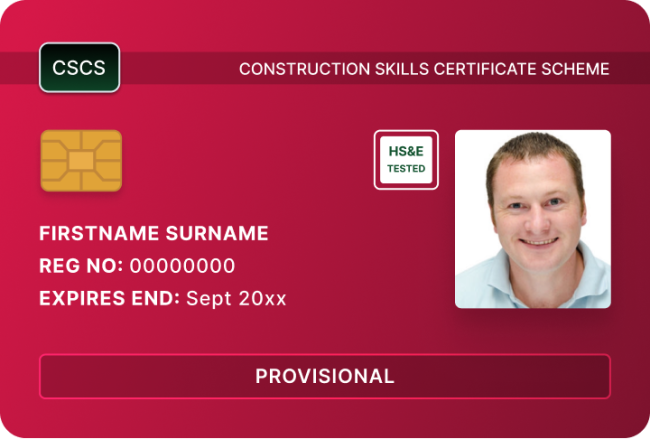 CITB (CSCS) Test- Red Provisional CSCS Card